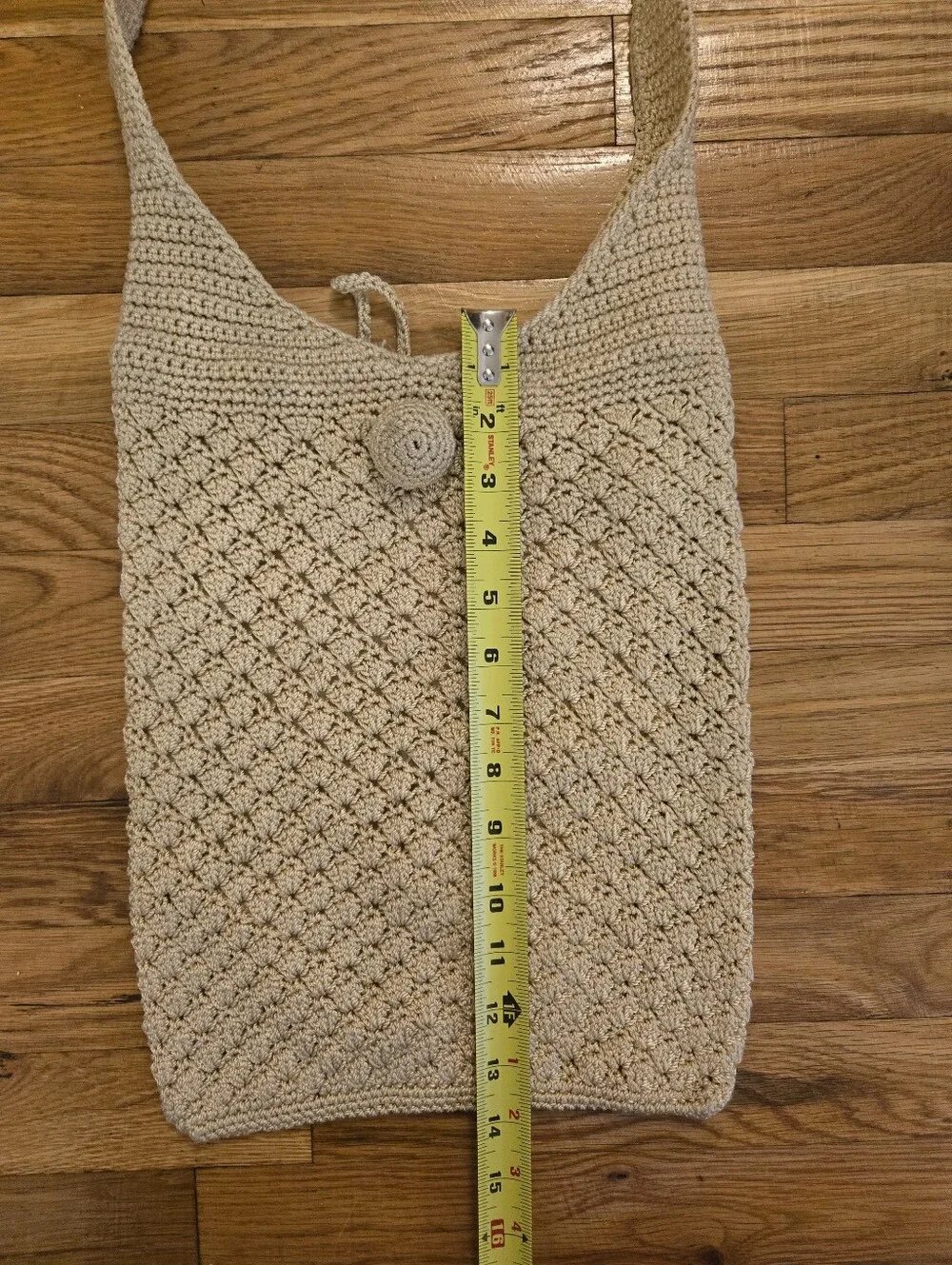 Vintage woven crochet
